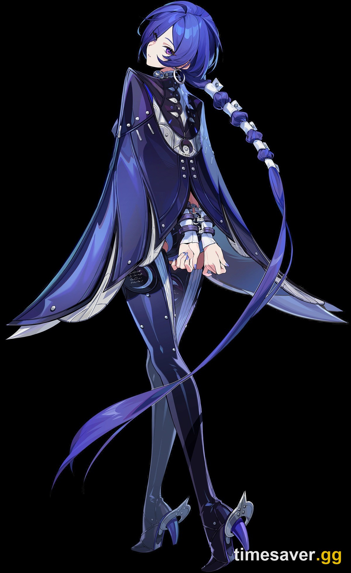 Promeia full-body character render from the Zenless Zone Zero Agent archives