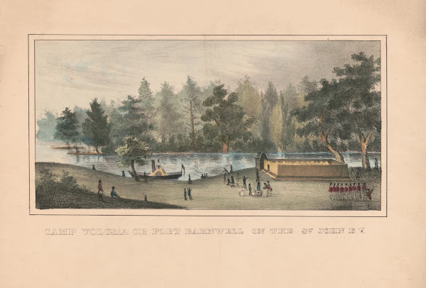Camp Volusia or Fort Barnwell on the St John EF 1837
