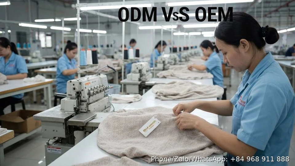ODM vs OEM - Gold Garment Vietnam