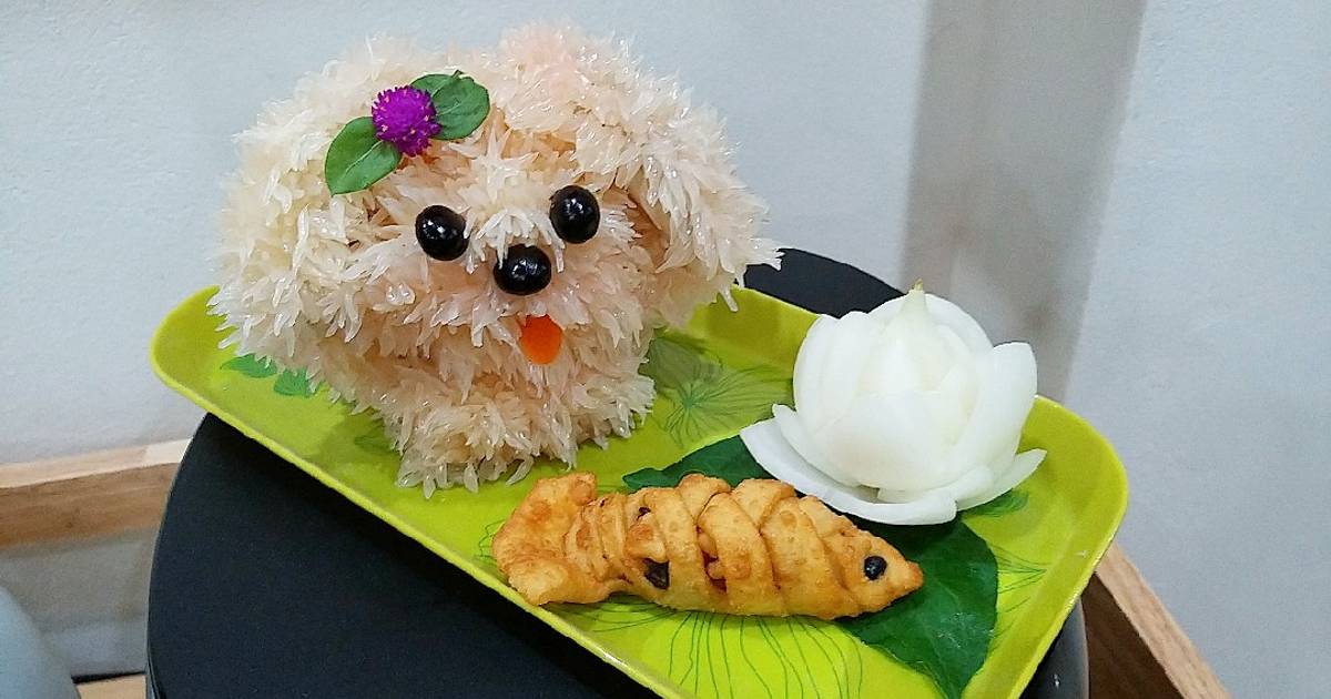 Em chó (cún) bằng bưởi