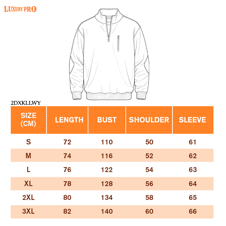 2D Chest Zipper Sweatshirt