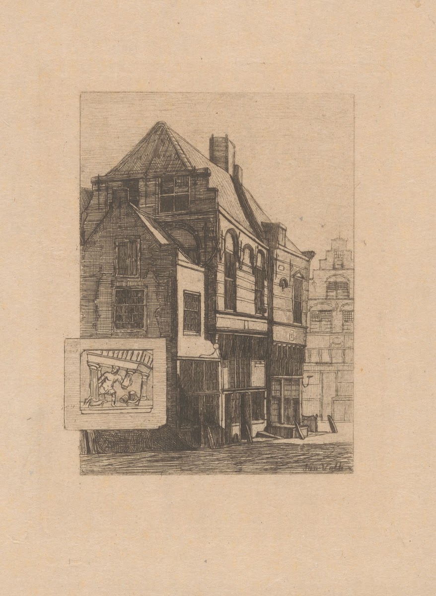 Het huis Samson te Dordrecht 1885