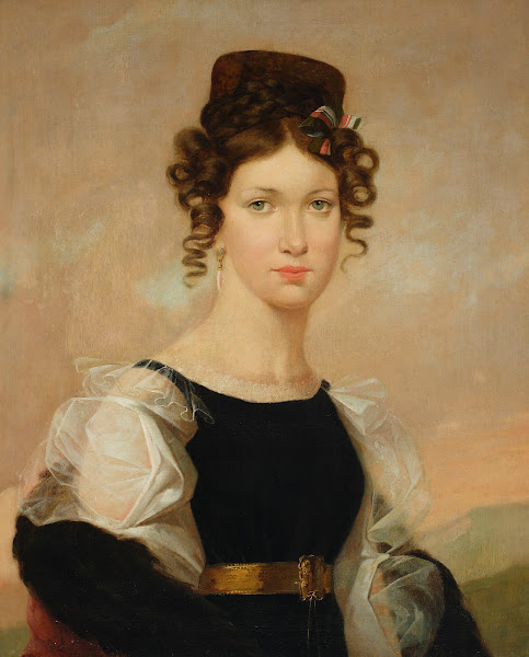 Portrait of Antonina Gepner née Czyszkowska 18131870 painters wife 1828
