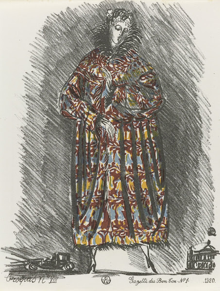 Gazette du Bon Ton  Croquis No VIII 1920