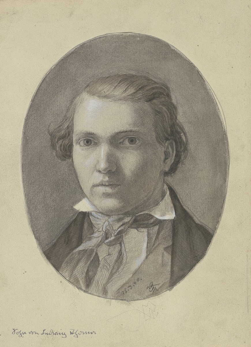 Porträt eines Sohnes von Ludwig Thoma 1860