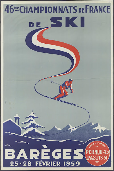 BarèGes  46me Championnat De France De Ski 25 28 FéVrier 1959 1959