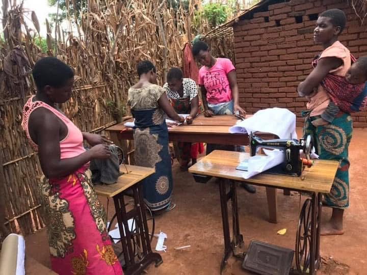 Sewing trades funded for widows & orphans
