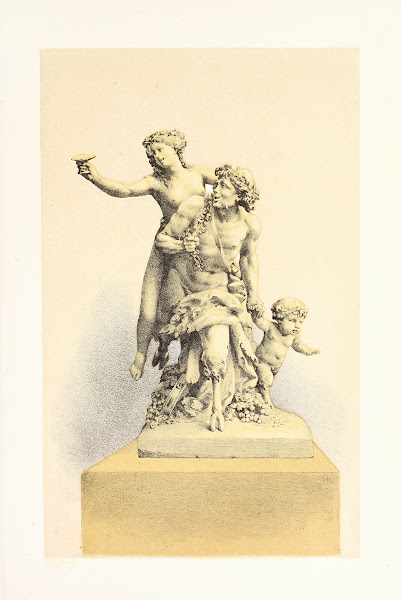 Group in Terra Cotta  Bacchanalian Subject 1858