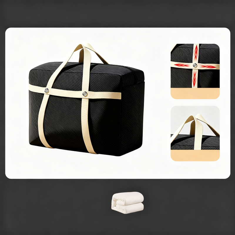 Storage bag for bedding and clothing, waterproof