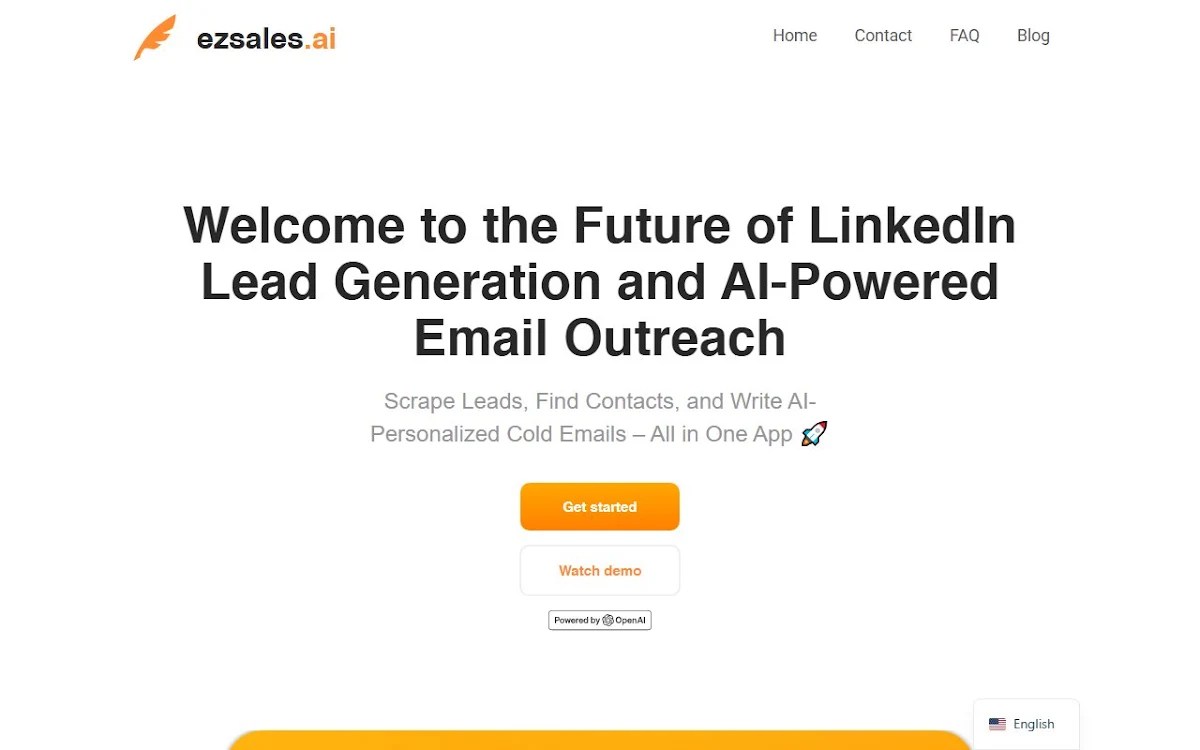 Captura de Ezsales AI