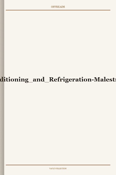 Air Conditioning and Refrigeration-Malestrom