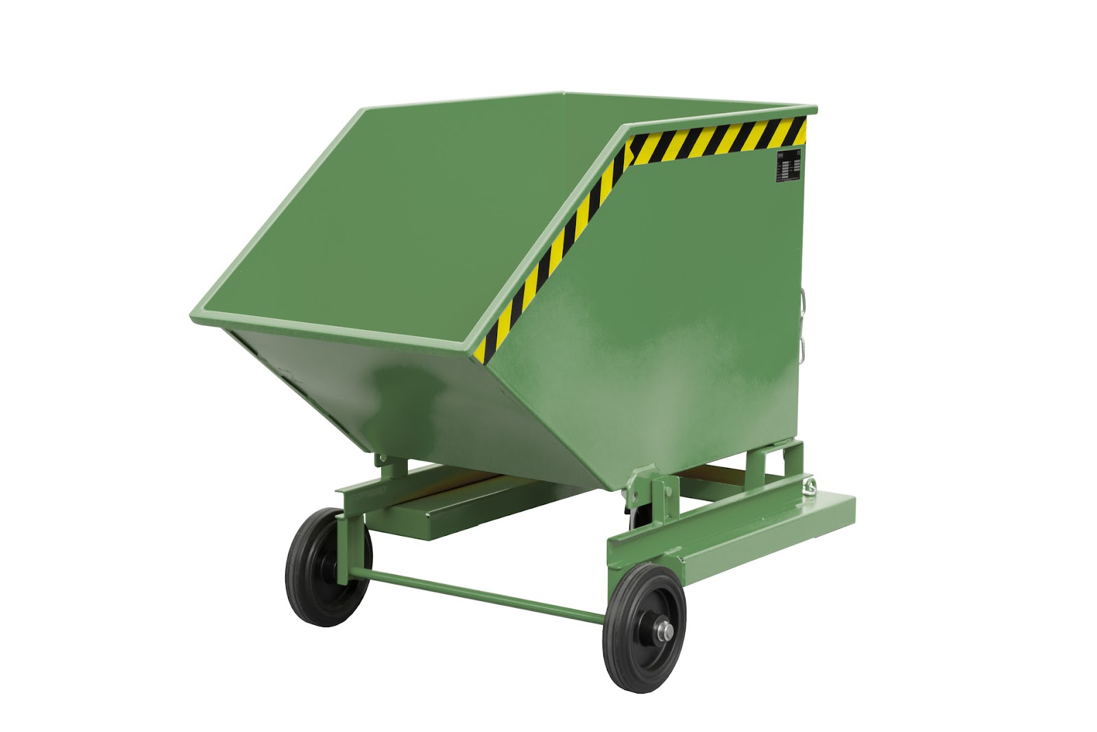 Spaander-containerwagen SKW-ET 400, gelakt, Resedagroen