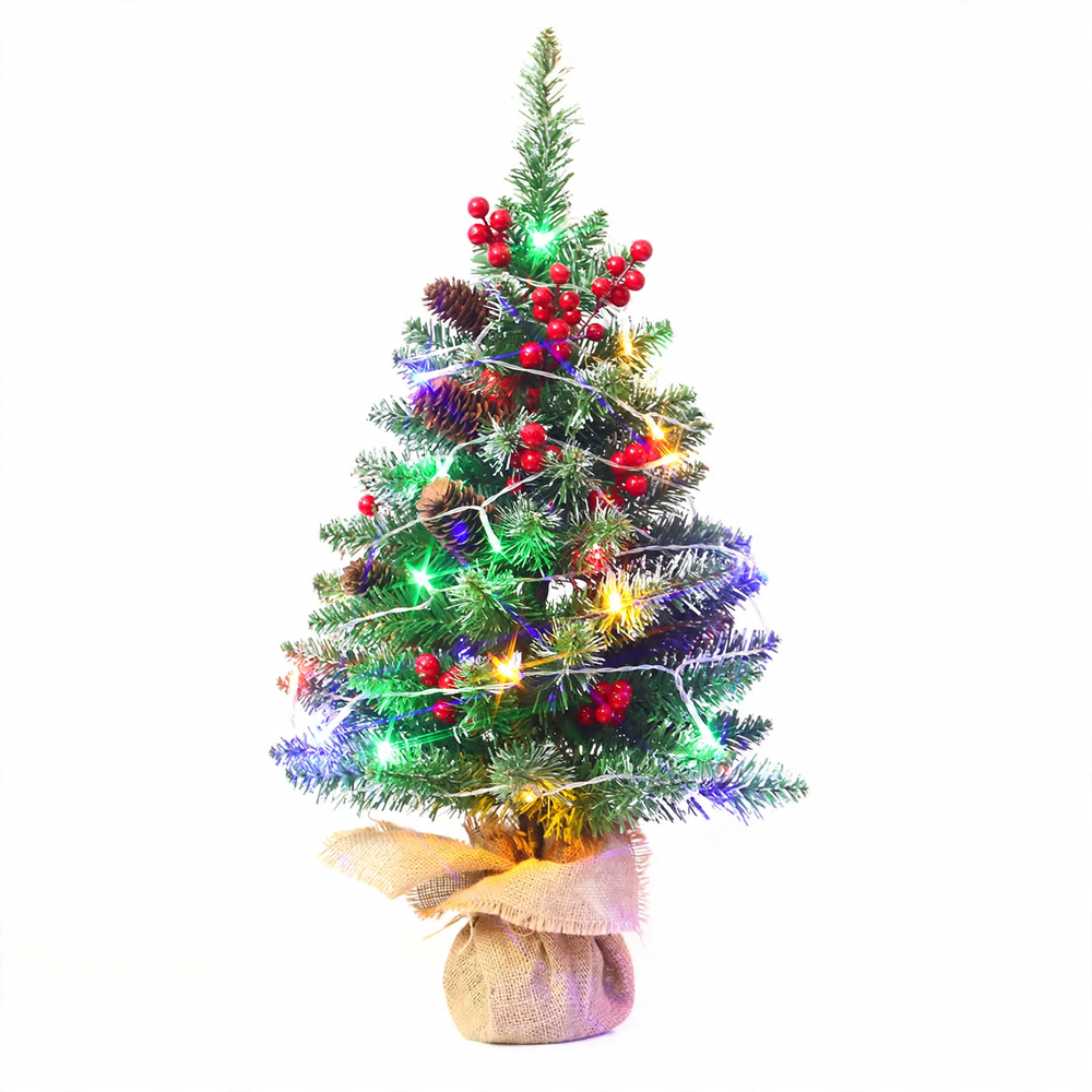 Mini Christmas tree with pine cones, 45/60 cm