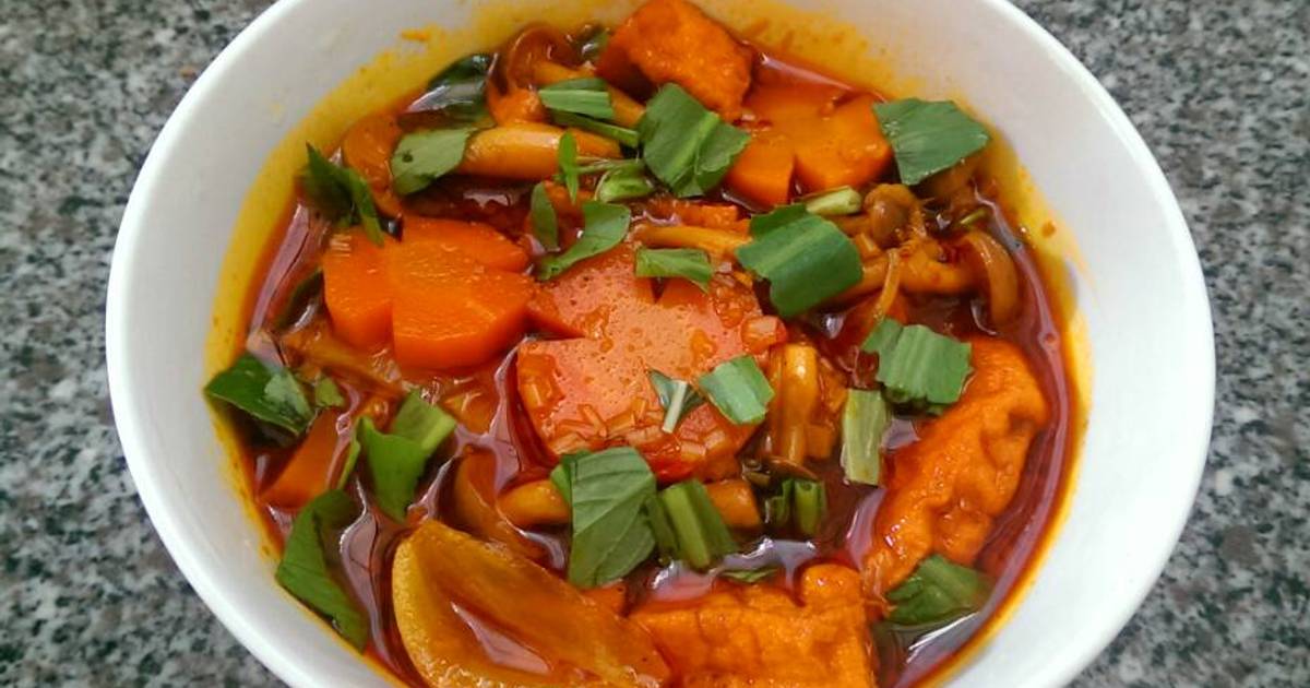 Đậu Hủ Kho Sả (Món Chay)
