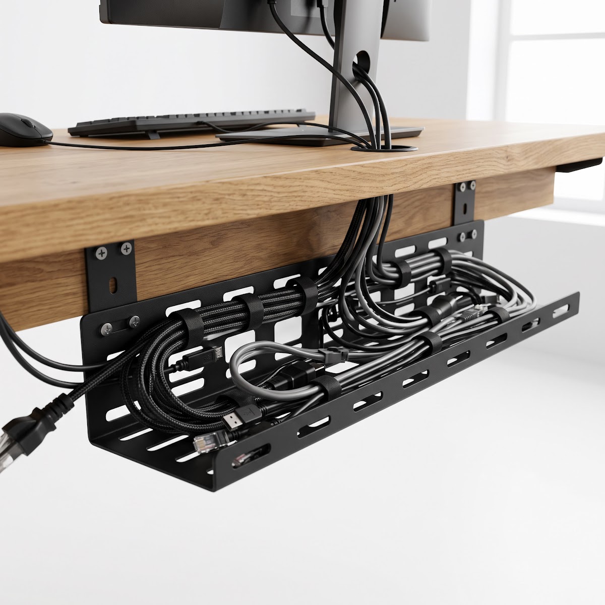 Best Under Desk Cable Trays for Home Offices (2026) - BEST OVERALL — PRODUCT SHOT