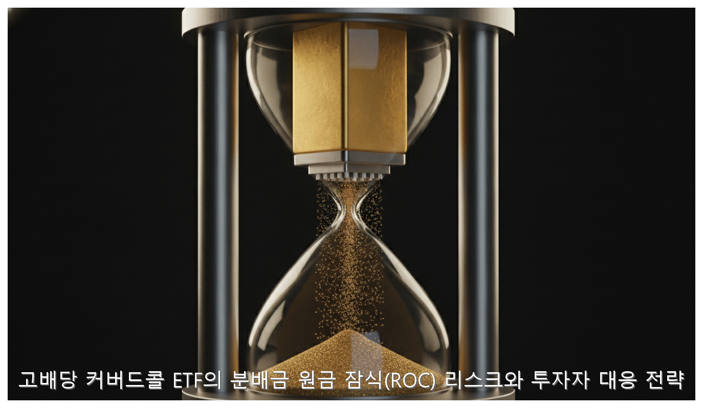 고배당 커버드콜 ETF의 분배금 원금 잠식(ROC) 리스크와 투자자 대응 전략 핵심 안내 및 분석 인포그래픽 (3)