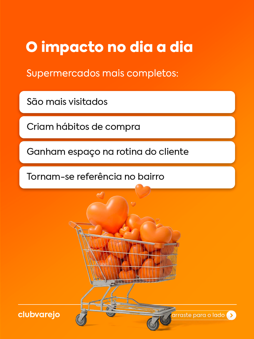 Impacto do mix completo no varejo