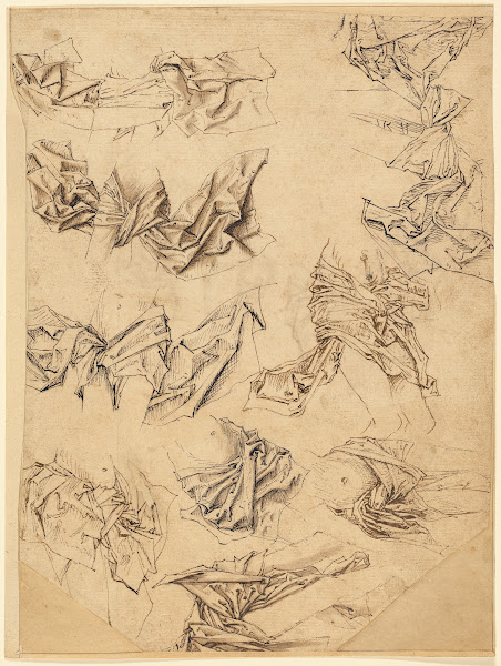 Studies Of Christs Loincloth 1490