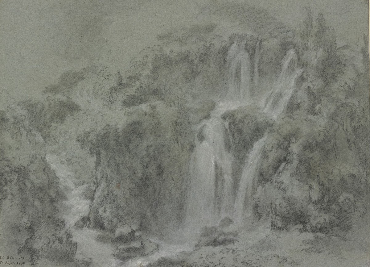 The Waterfalls of Tivoli 1730