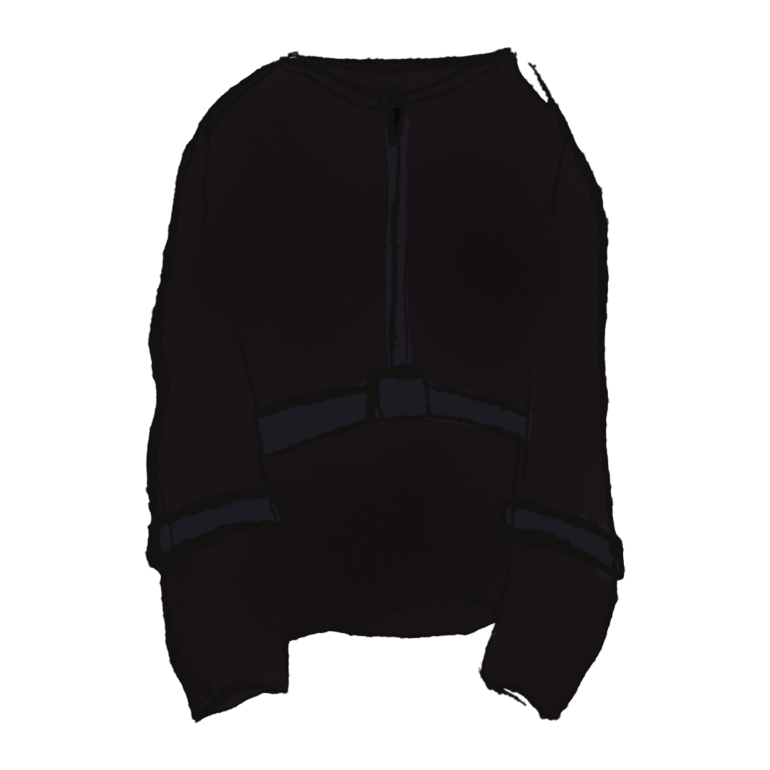 Yeezy MILITARY HALF ZIP CREW product image