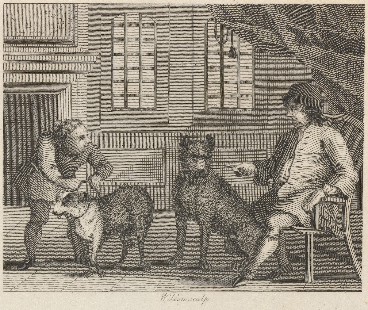 Fable XXVI The Cur and the Mastiff 1793