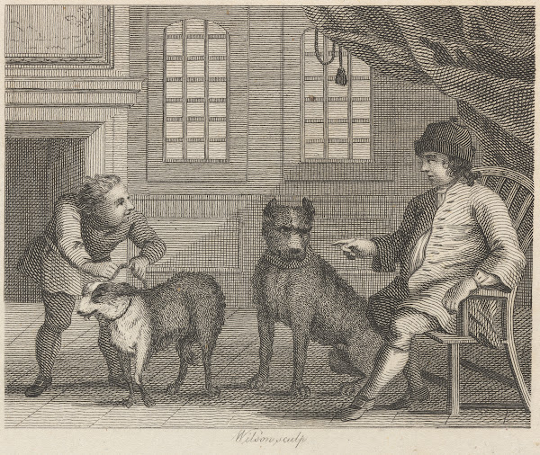 Fable XXVI The Cur and the Mastiff 1793