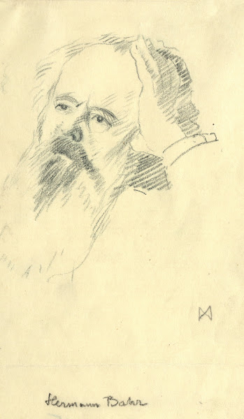 Porträt Hermann Bahr 1900