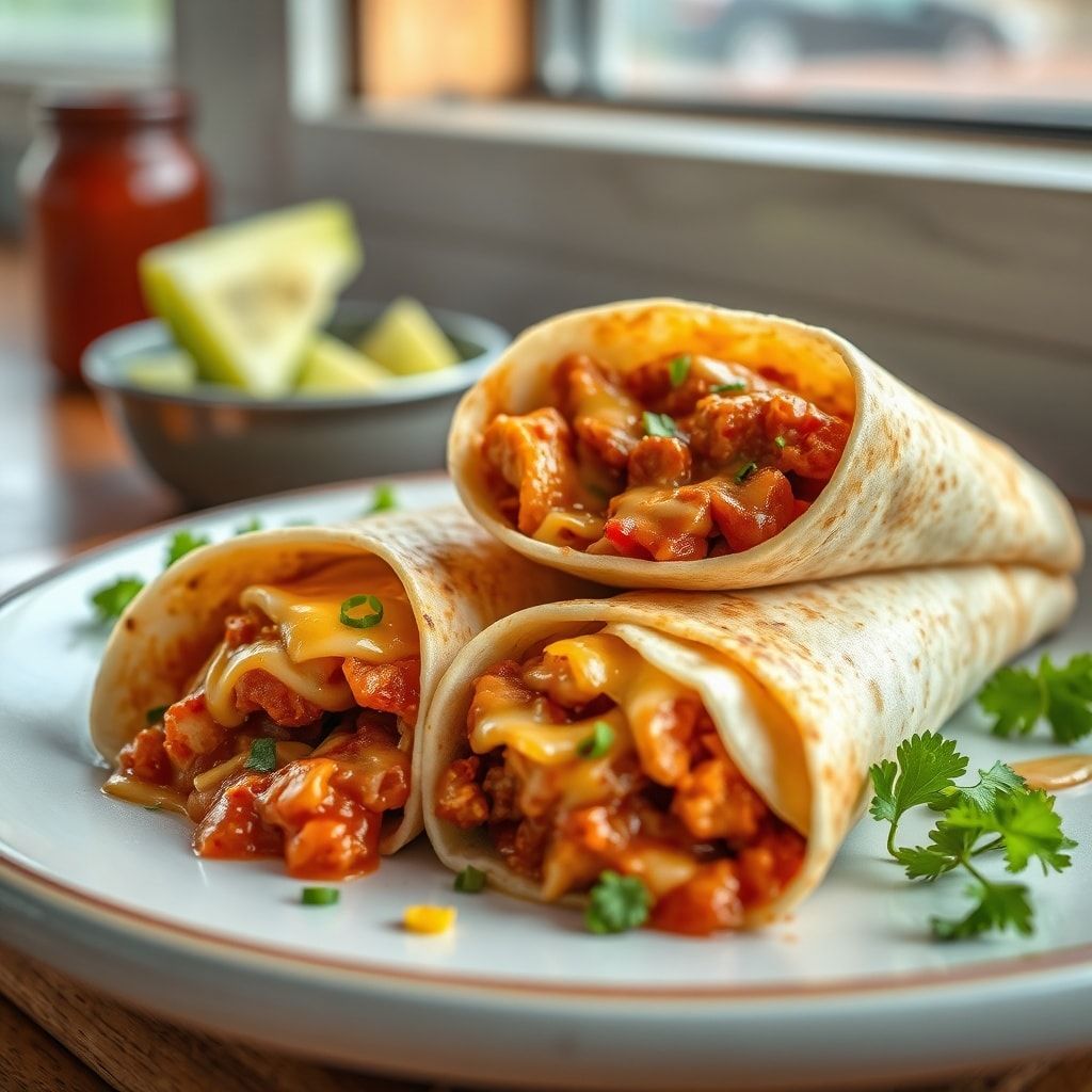 Quick Sweet Chili Chicken Wraps for Easy Dinner in 40 Minutes