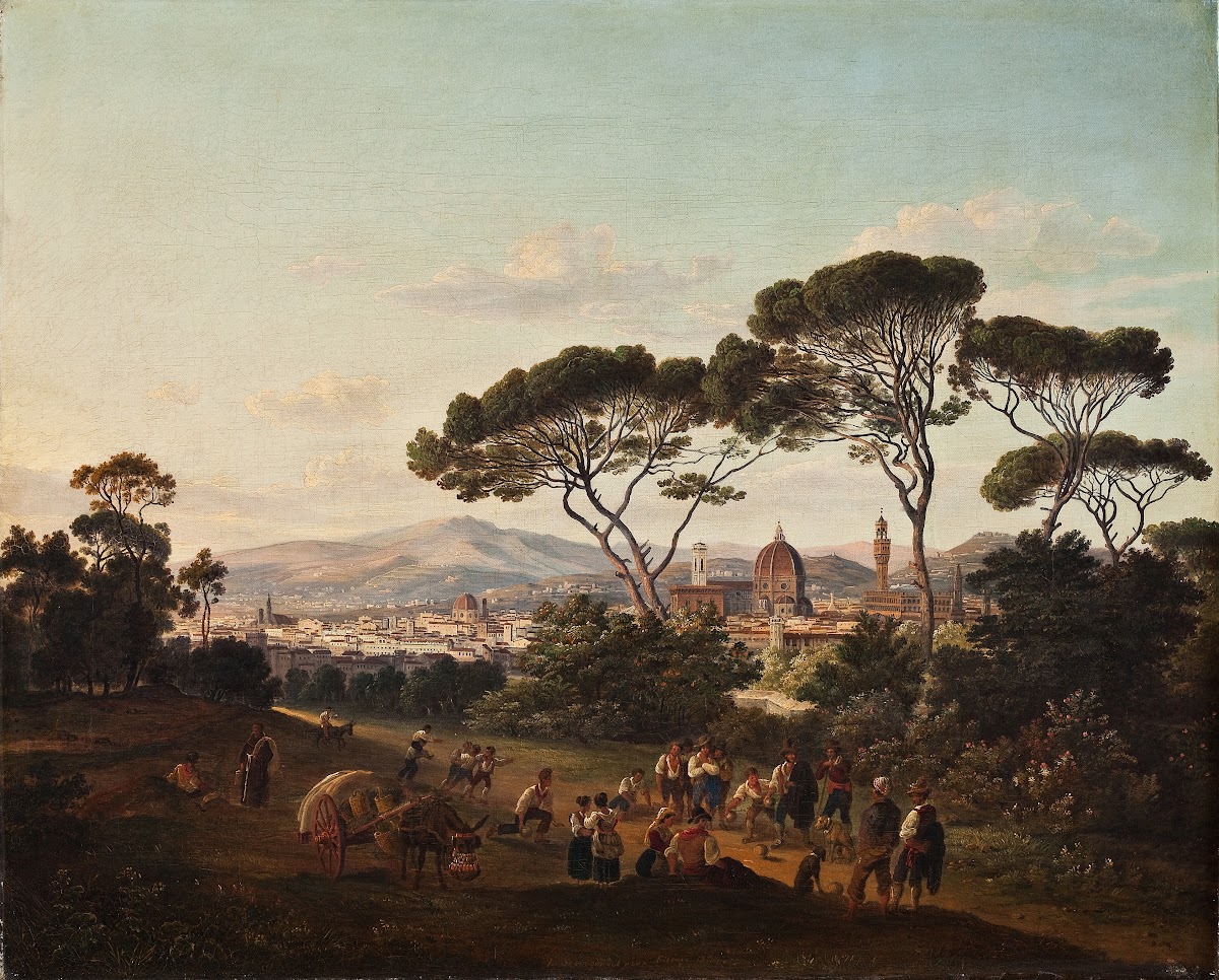 View Of Florence 1834