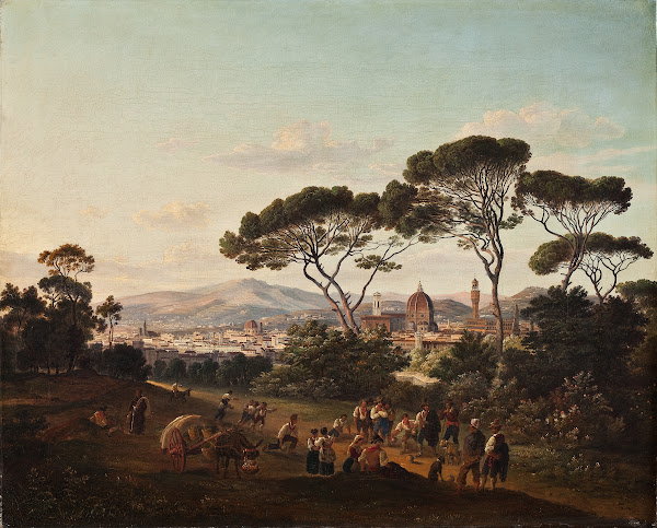 View Of Florence 1834
