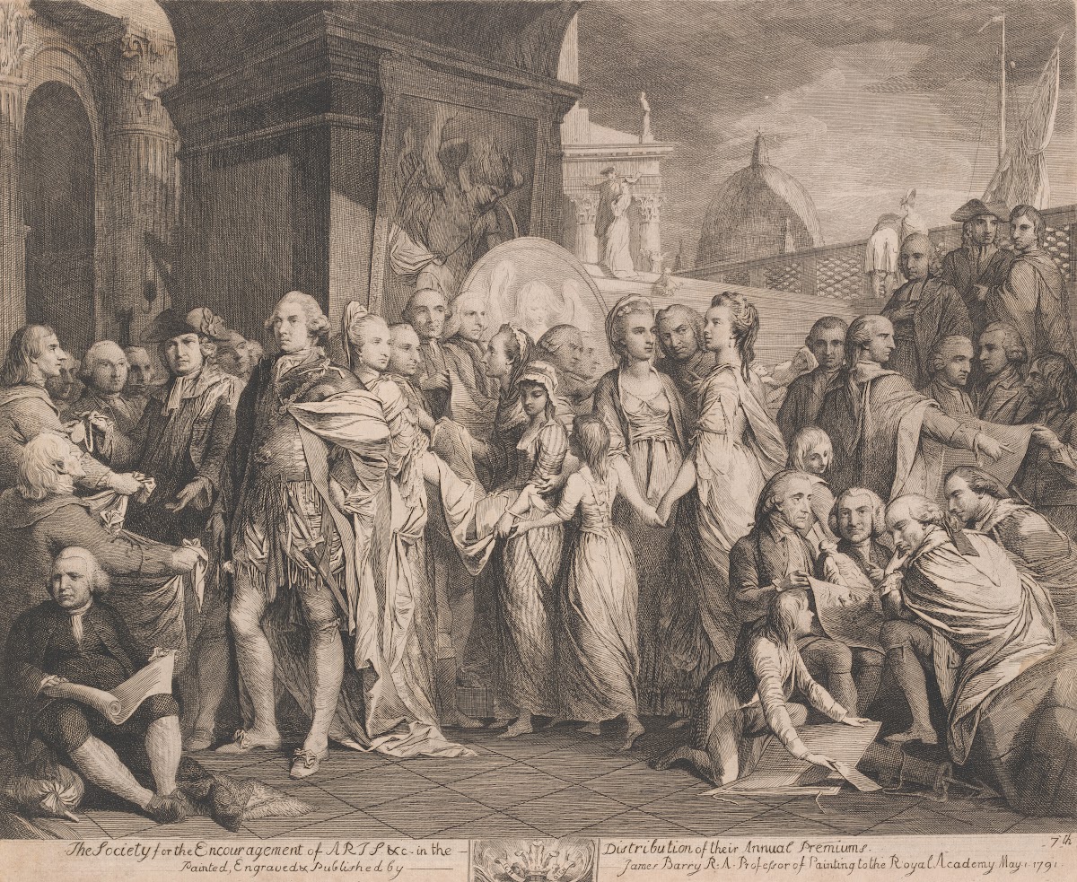 The Society for the Encouragement of the Arts after 1783