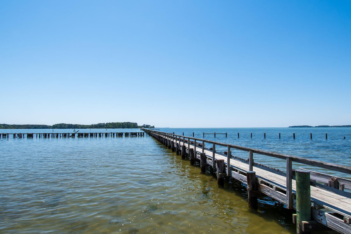 Crabbing the pier