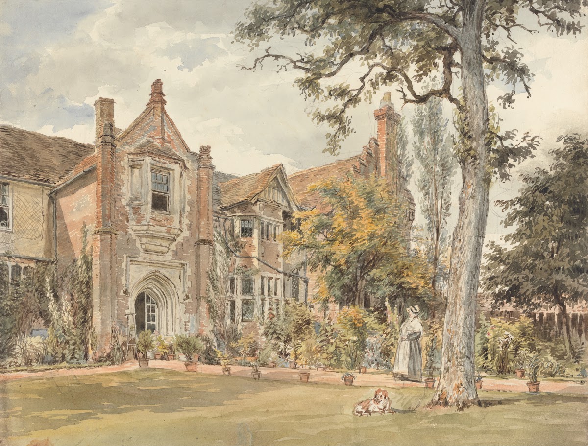 The Lecture House Watford ca 1820
