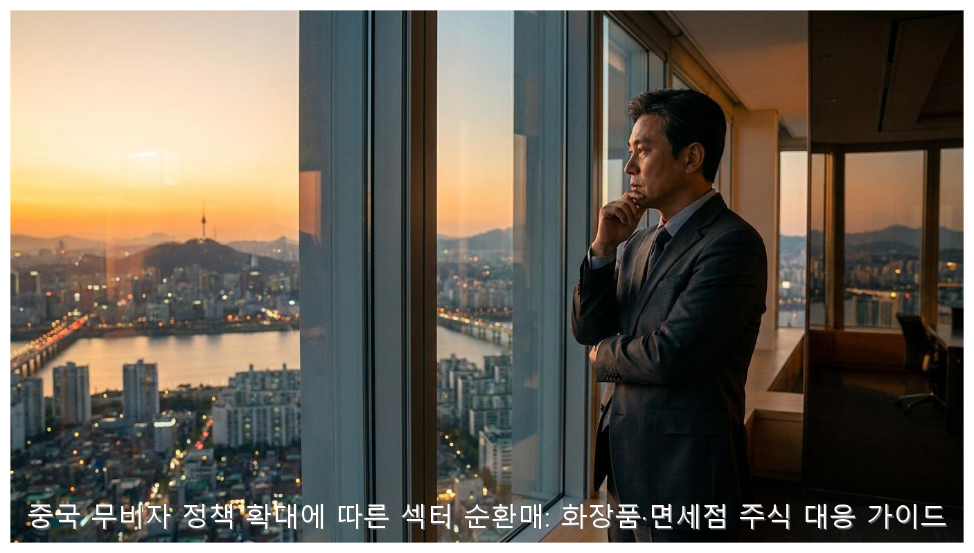 중국 무비자 수혜주: 화장품·면세점 순환매 전략 핵심 안내 및 분석 인포그래픽 (7)
