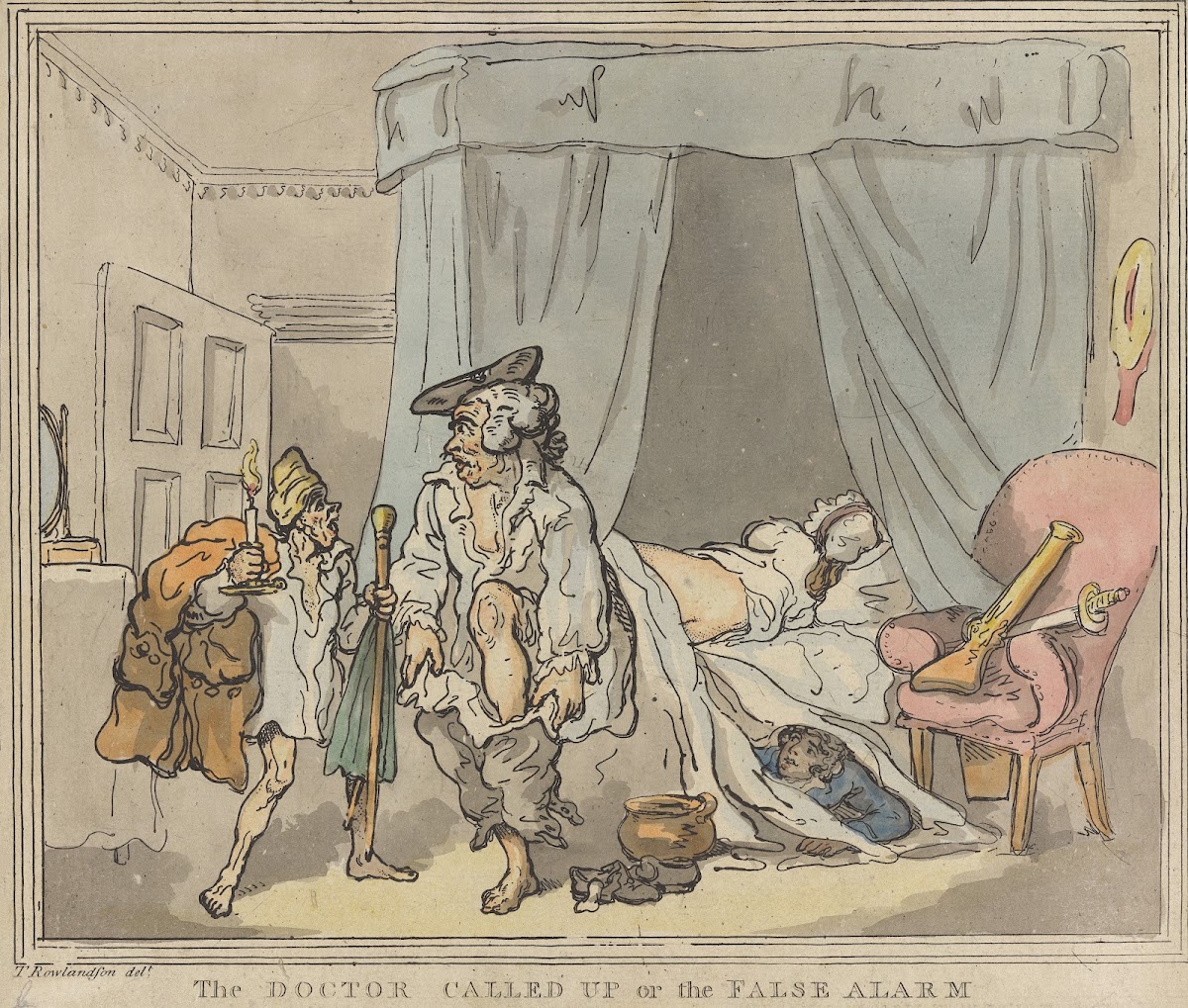 The doctor called up or the false alarm 1786