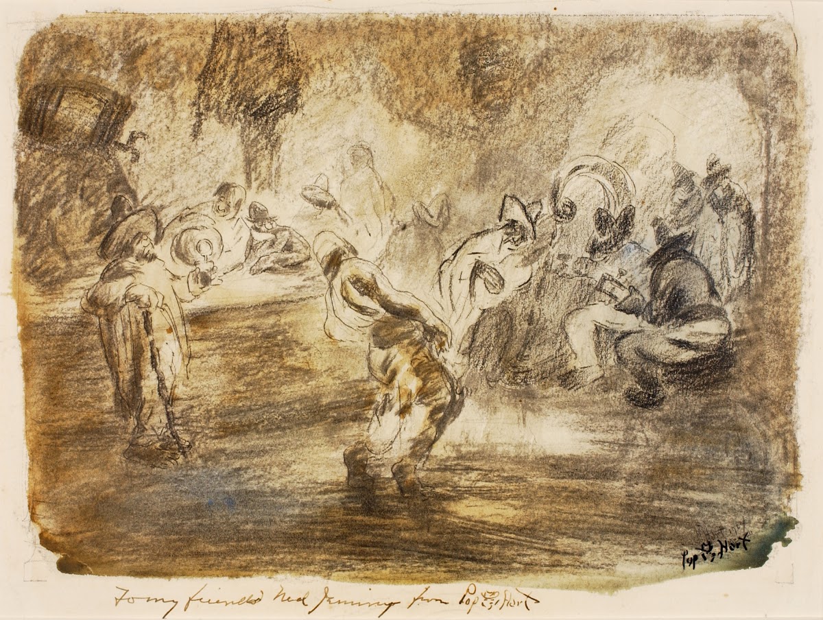 Dias de Fiesta Dias de Fiesta 1 study for print 1924