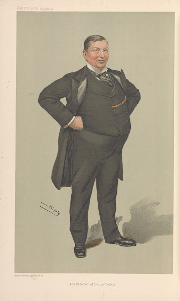 Legal The President of the Law Society Mr Thomas Rawle July 6 1905 1905