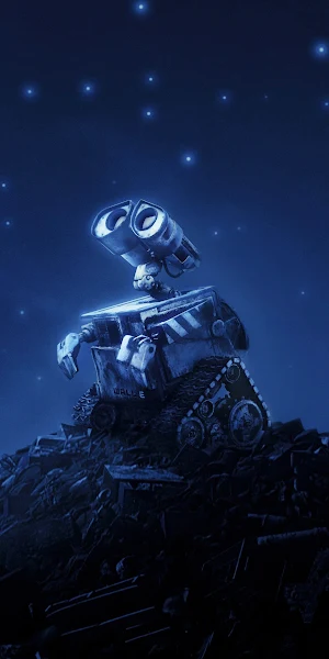 Wall-E, Pixar, Robot, Animation, Disney 2K iPhone Wallpaper Background