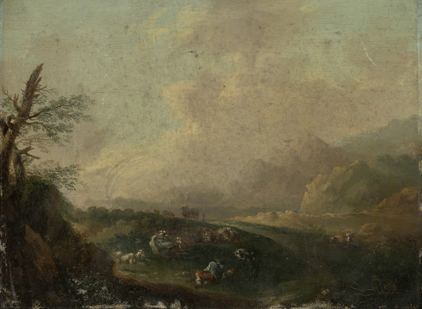 Landscape with Resting Shepherd