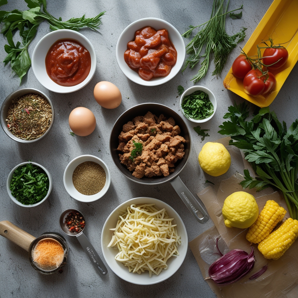 Ingredients for Gordon Ramsay Philly Cheesesteak Sloppy Joes (Ava-Style) - Easy Dinner Ideas for Weeknights