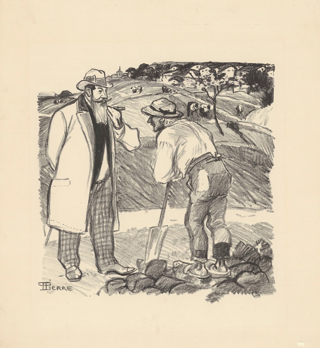 Le député aux champs 1894