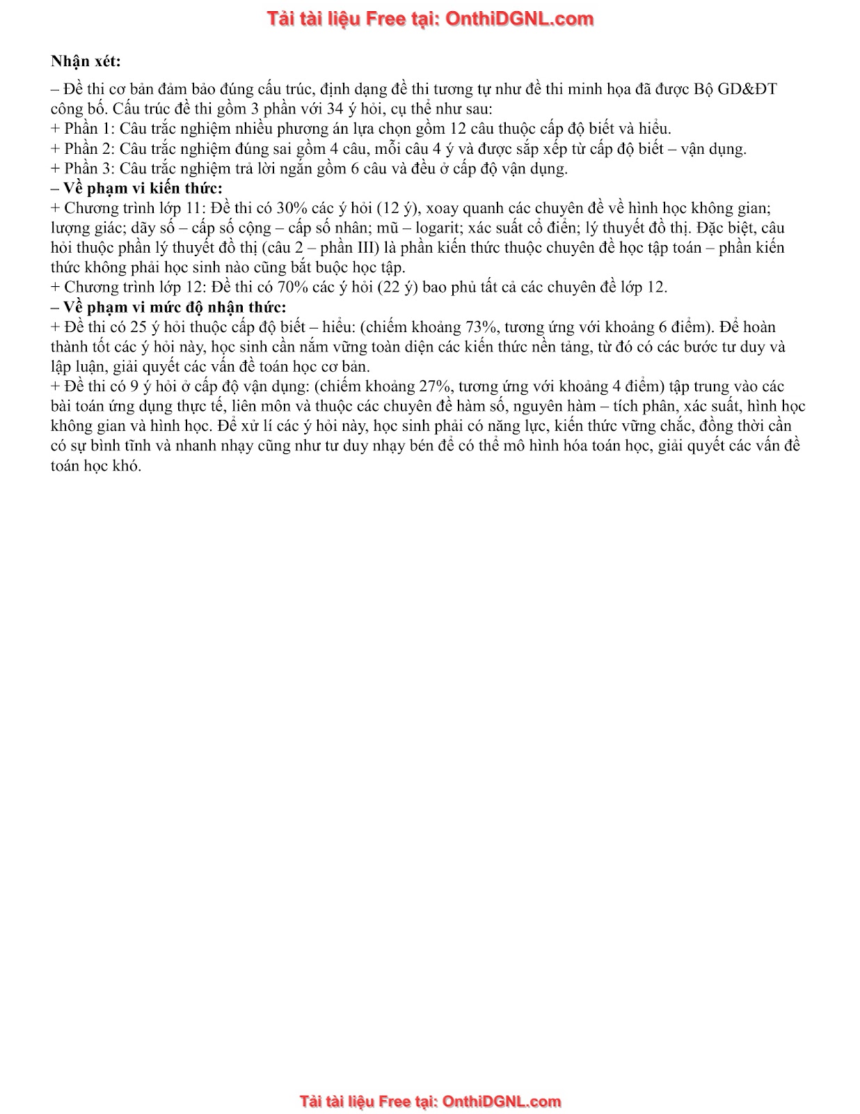 32 đề phát triển minh họa môn toán - có đáp án