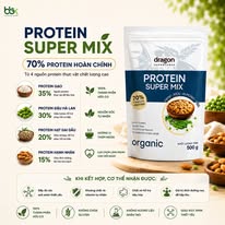 Protein Hỗn Hợp Hạt Super Mix / Hạnh Nhân Óc Chó (380g)
