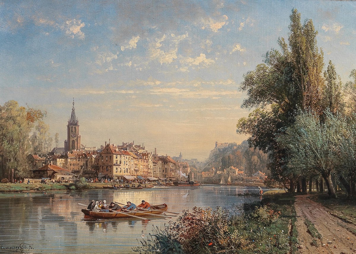 A Village by the River 1874