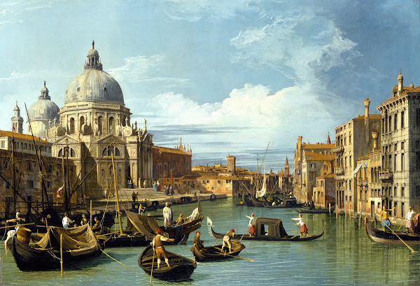 The Entrance to the Grand Canal Venice circa 1730