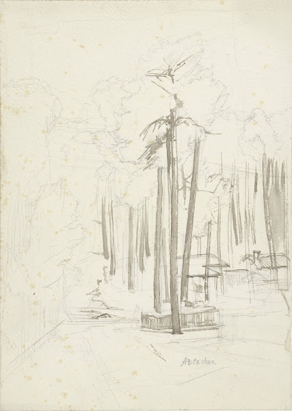 Parkgezicht te Arcachon 1848   1927