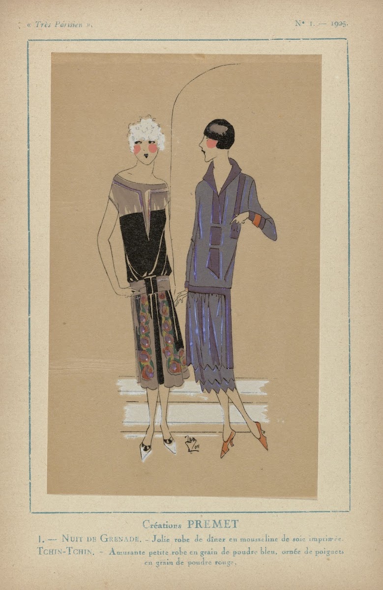 Créations Premet Nuit De Grenade 1925