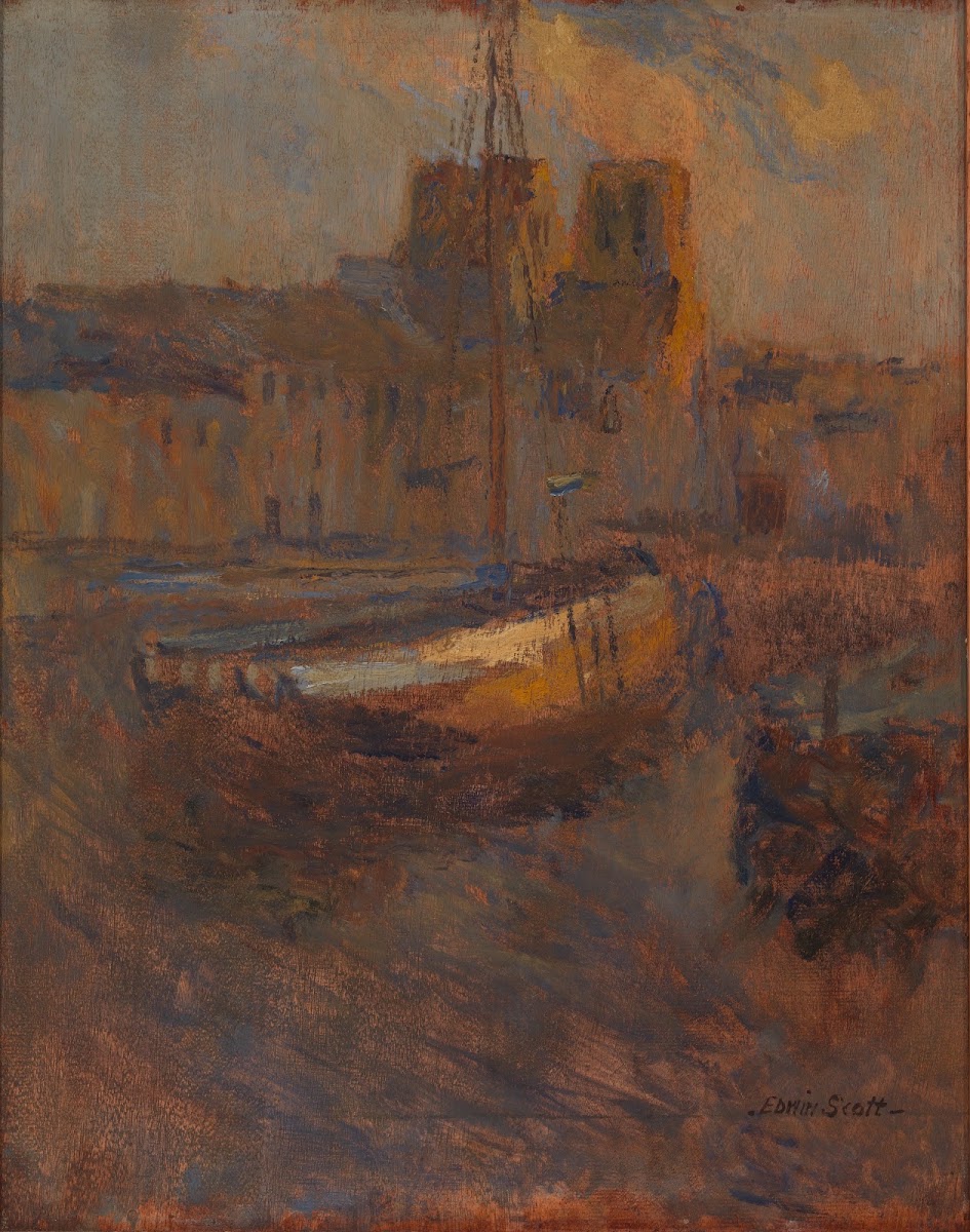 Ships at Anchor Cherbourg no II