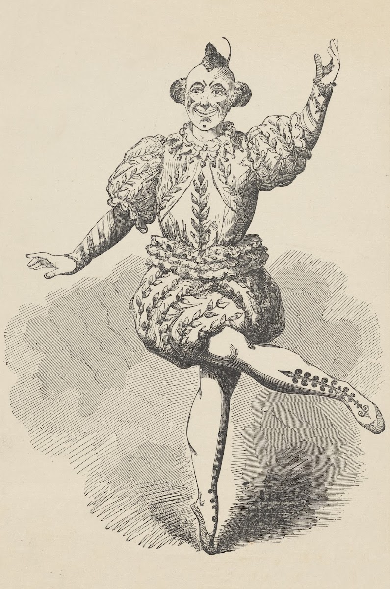 Flexmore English pantomime clown