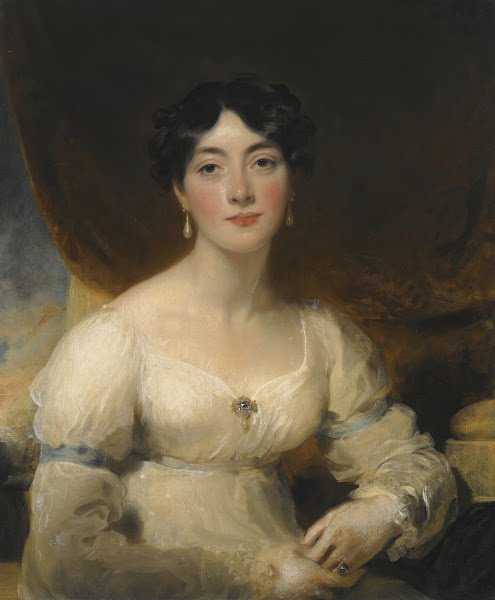 Portrait Of Elizabeth Mrs Horsley Palmer D 1839 Wife Of John Horsley Palmer Of H